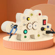 Montessori Busy Board Children Toys Led Light Switch Simulate Car Steering Wheel Travel Activities Sensory Game Educational Toys