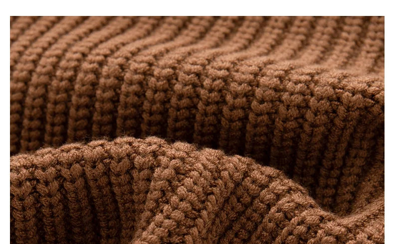 0-6T Newborn Baby Sweater Kid Boy Girl Winter Clothes Warm Thick Knit Pullover Top Infant Long Sleeve Basic Knitwear Outfit