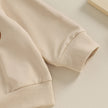 0-3Y Newborn Toddler Baby Boy Fall Winter Outfits Letter Crewneck Sweatshirt Casual Pants Set 2Pcs Clothes