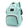 Large Capacity Canvas Mummy Bag Multifunctional Baby Bottle Thermal Insulation Travel Storage Bag Fashion Mummy Bag Hanging Bag