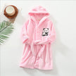 Warm Soft Children Flannel Pajamas Boy Astronaut Robe Winter Christmas Kids Bathrobe Baby Girl Homewear Child Sleepwear 2-12Year