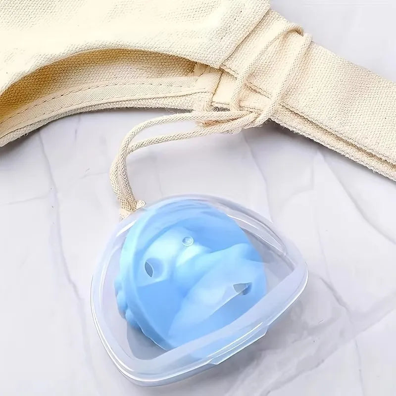 Transparent Pacifier Case Pacifier Holder Box BPA-Free Nipple Shield Case for Travel and Home