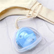 Transparent Pacifier Case Pacifier Holder Box BPA-Free Nipple Shield Case for Travel and Home