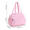 Multifunctional Travel Duffel Bag: Baby Diaper Bag, Gym & Hospital Bag with Waterproof Compartment