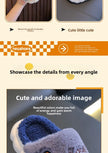 Winter children's cotton slippers for boys and girls, anti slip and warm bags, and parent-child fuzzy and plush home baby cotton