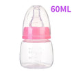 60ML Baby Bottle Portable Safe PP Plastic Mini Baby Bottle Kids Nursing Care BPA Free Infant Milk Fruit Juice Feeding Bottle