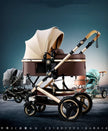 Baby Stroller 3 in 1 With Car Seat,High Landscape  Stroller Luxury Infant Stroller Set Newborn Baby Car Seat Trolley Pushchair