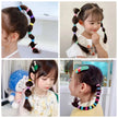 20/50pcs Kids Elastic Hair Bands Girls Sweets Scrunchie Rubber Band for Children Hair Ties Clips Headband Baby Hair Accessories