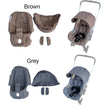 COLU KID® Stroller Accessories Seat Cushion Change Kits Sunshade For Doona FooFoo Car Seat Stroller