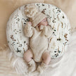 Breathable Stretch Nursing Pillow Cover Detachable Infant Support Cushion Versatile Baby Sitting Aid for Home/Travel 0-12 Months