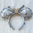Disney Princess Headband Mickey Ear Rapunzel Snow White Sequin Bow Hair Hoop Gift Girl Accessories Halloween Gift Christmas Jack