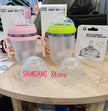 Silicone Baby Bottle Green/Pink 5 oz and 8 oz Baby Bottles 2 Pack BPA free Feeding bottle children kids