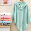 Toddler Baby Hooded Towels Super Soft Newborn Kids Bathrobe Warm Sleeping Swaddle Wrap for Boys Girls Coral Velvet Wrap Blanket