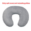 Baby Nursing Pillow Cover Cartoon Breastfeeding Pillow Slipcover Ultra Soft Snug Fits On Newborn Nursing Pillow