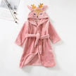 Warm Soft Children Flannel Pajamas Boy Astronaut Robe Winter Christmas Kids Bathrobe Baby Girl Homewear Child Sleepwear 2-12Year