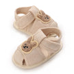 Cute Bear Soft Sole Comfortable Sandals for Infants and Toddlers Baotou Anti Kick First Step Shoes 0-18 Months
