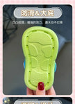 2025   Children's Slippers Cute Cartoon Girls Boys with Soft Soles Baby Bags Perforated Shoes Home and Baby Sandals***