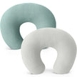 2PCS/set Nursing Pillow Cover for Breastfeeding Pillows Ultra-Soft Muslin Cotton Baby Nursing Pillow Fits Newborn Feeding Pillow