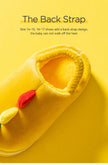 Boys Girls Winter Home Cotton Shoes Cartoon Dinosaur Embroidery Plush Slippers Back Wrap Soft Sole Non-slip Indoor Warm Shoes