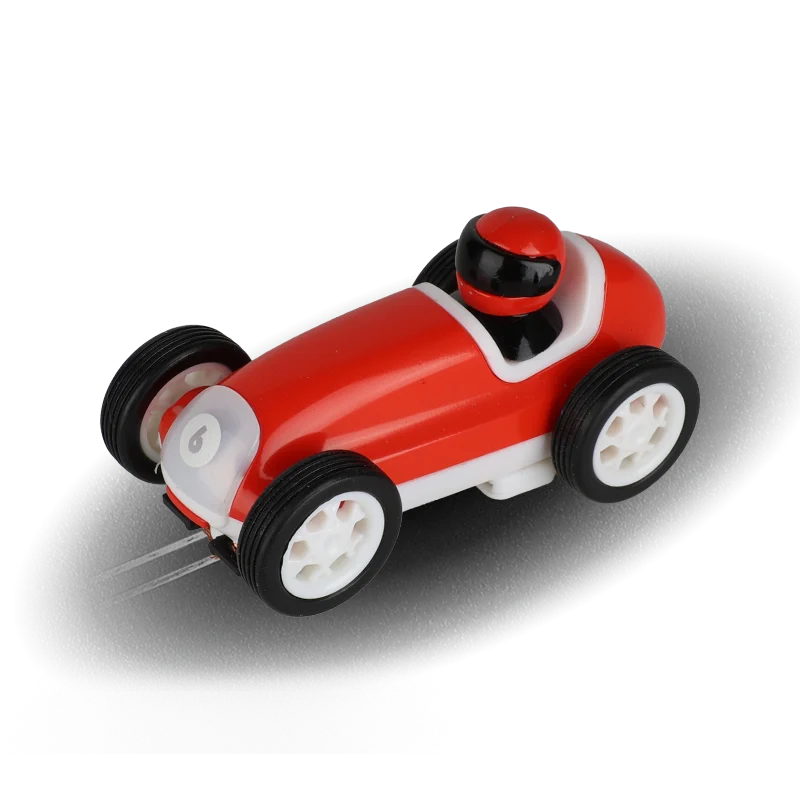 سيارة سباق تناظرية من طراز Carrera Go Scalextric بمقياس 1/64 (1:64) - سيارة سباق كهربائية عالية السرعة - لعبة سيارات سباق الشرطة
