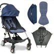 3pcs/set 175 Stroller Accessories Canopy Cover Seat Cushion Compatible With Babyzen YOYO  Cover Seat Mattress With Zipper Pocket