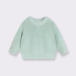 0-6T Newborn Baby Sweater Kid Boy Girl Winter Clothes Warm Thick Knit Pullover Top Infant Long Sleeve Basic Knitwear Outfit