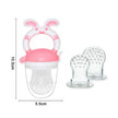3 In 1 Baby Fruit Feeder Nipple Pacifier Fresh Food Fruit Milk Feeding Bottles Nibbler Learn Feeding Drinking Teething Pacifier