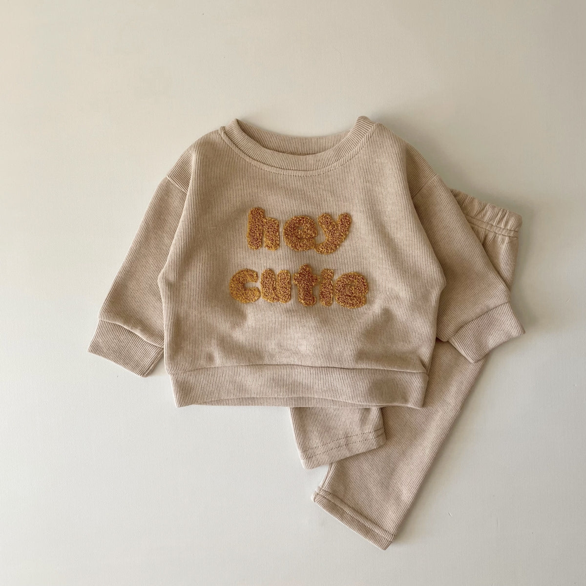 Two Piece Casual Autumn Infant Set Boys and Girls Casual Long Sleeve Top+Loose Pants Newborn Baby Clothing Set