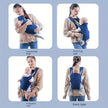 Baby Carrier Backpack Baby Bag Newborn Sling 4 in 1 Ergonomic Breathable Infant Babies Carrier Wrap Hipseat Waist Belt Backpacks