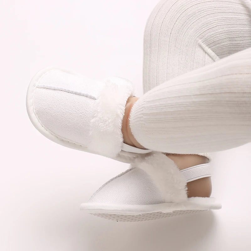 Cozy Plush Baby Slippers (0-18M)