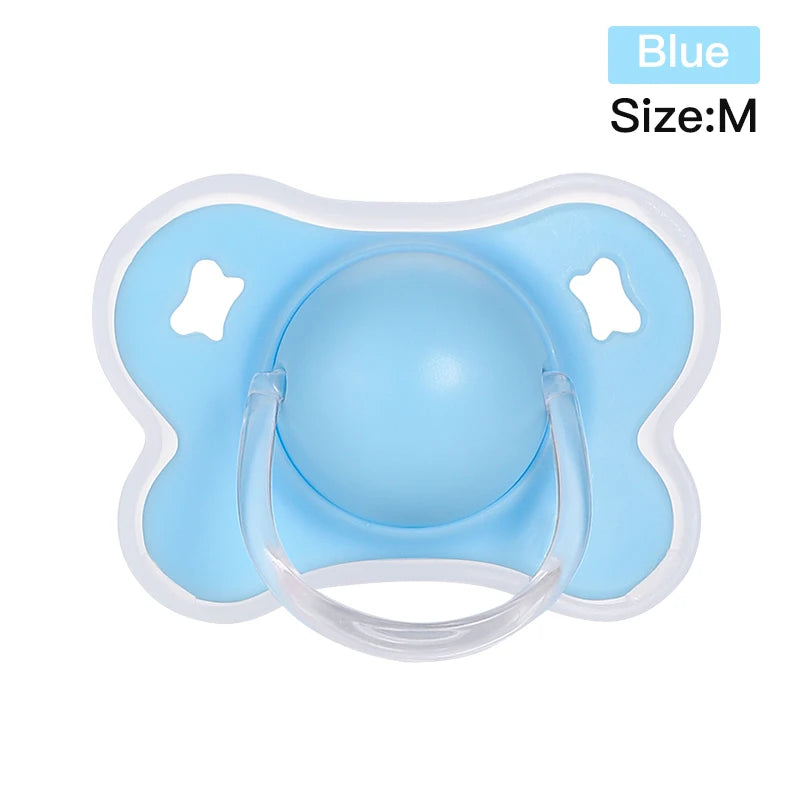 Butterfly Type Thumb Shape Toddlers Soothe Kids Newborn Baby Silicone Teething Pacifier