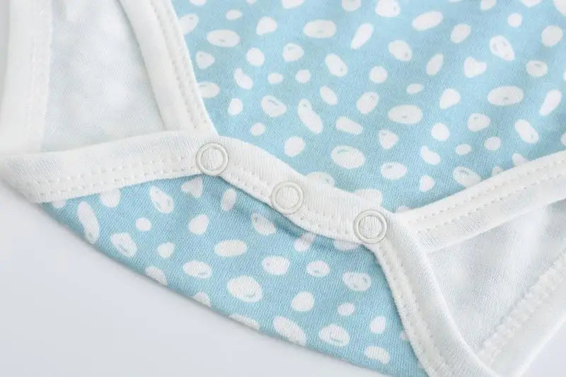 100%Cotton 3Pieces Baby Boy Clothes Newborn Long Sleeve Bodysuit Baby Girls Clothes 0-12M Autumn Print Jumpsuits Spring Cartoon