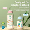 MAMIJOY Baby Bottle Milk Bottle 150/240ml Baby Milk Bottle Silicone Pacifier BPA Free Newborn Baby Bottles BB01