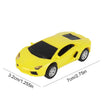 سيارة سباق تناظرية من طراز Carrera Go Scalextric بمقياس 1/64 (1:64) - سيارة سباق كهربائية عالية السرعة - لعبة سيارات سباق الشرطة