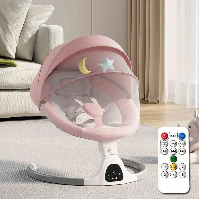 Multipurpose Electric Baby Sleep Rocking Chair Automatic Swing Infant Rocker Comfort Cradle Stroller Toys for Baby 0-3 Years Old