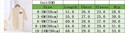 Bodysuit & One Pieces for Boys Girls Newborn Rompers Solid Color 100 Cotton 0-24M Long Sleeve Loungewear Outfit Thin Cute Design