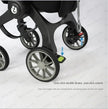 2025 New Baby Stroller 4in1 Multifunctional Newborn Baby Stroller 3in1 Foldable Basket Type Seat Lightweight Travel Pram
