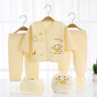 5 Pcs/set Newborn Baby 0-3 Month Clothing Set Babies T-Shirt Pants Hat Boy Girl Clothes Cotton Set