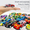 60/120Pcs Alloy Racing Cars Rebound Car Multiple Alloy Car Ornament Collectibles Children'S Toys Birthday Gift 2023 New