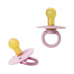 1 Pc Baby Latex Pacifier More Soft close to MOM's breast Round baffle variety colors Younger baby pacifier soother