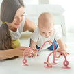 Baby Toy Silicone Educational Toys Infant Montessori Toy Teething Track Maze Wooden Roller Coaster Bead Baby Accessory Teether