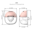 Wearable Breast Pump Hands Free Electric Portable Wearable Breast Pumps Slient BPA-free Breastfeeding Milk Collector