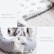 Baby Nest for Co Sleeping Newborn Baby Lounger Cotton Breathable Adjustable Baby Crib In Bed Portable
