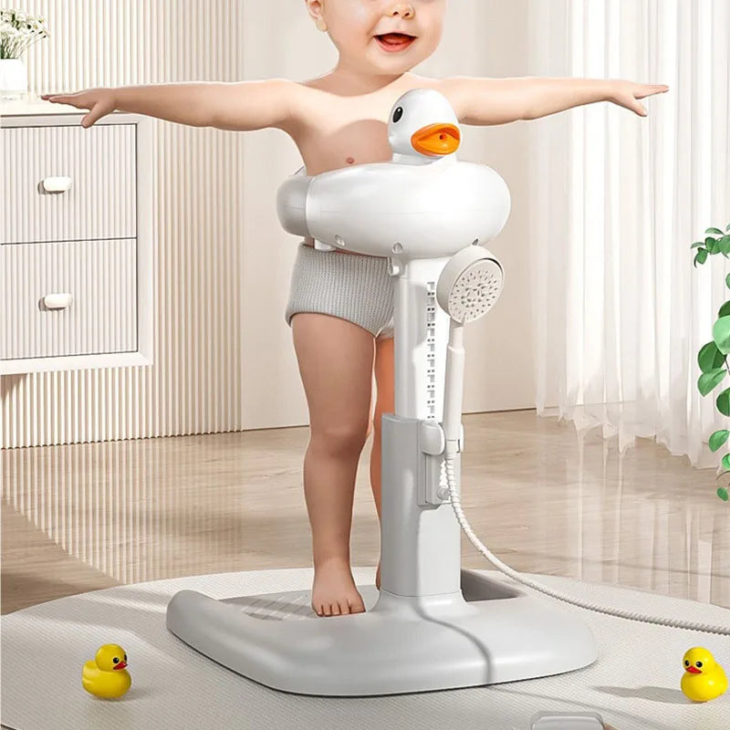 Adjustable Baby Bath Stand Anti Slip Baby Bath Support Adjustable Children's Bath Device Wash Seat Bath Stand For Kids Boys