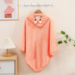 Toddler Baby Hooded Towels Super Soft Newborn Kids Bathrobe Warm Sleeping Swaddle Wrap for Boys Girls Coral Velvet Wrap Blanket