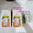Silicone Baby Bottle Green/Pink 5 oz and 8 oz Baby Bottles 2 Pack BPA free Feeding bottle children kids