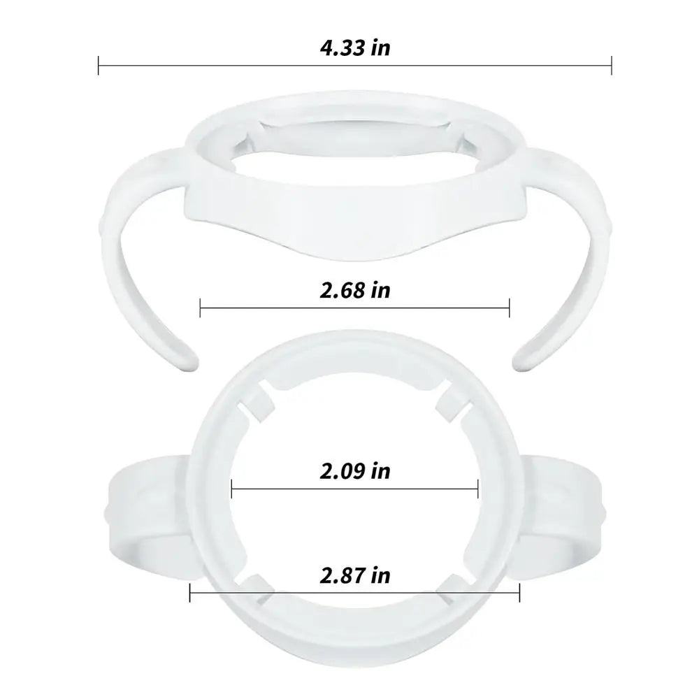 Easy Grip Baby Bottle Handles Safe Universal Baby Bottle Holder Durable Baby Feeding Bottle Accessories for Philips Avent