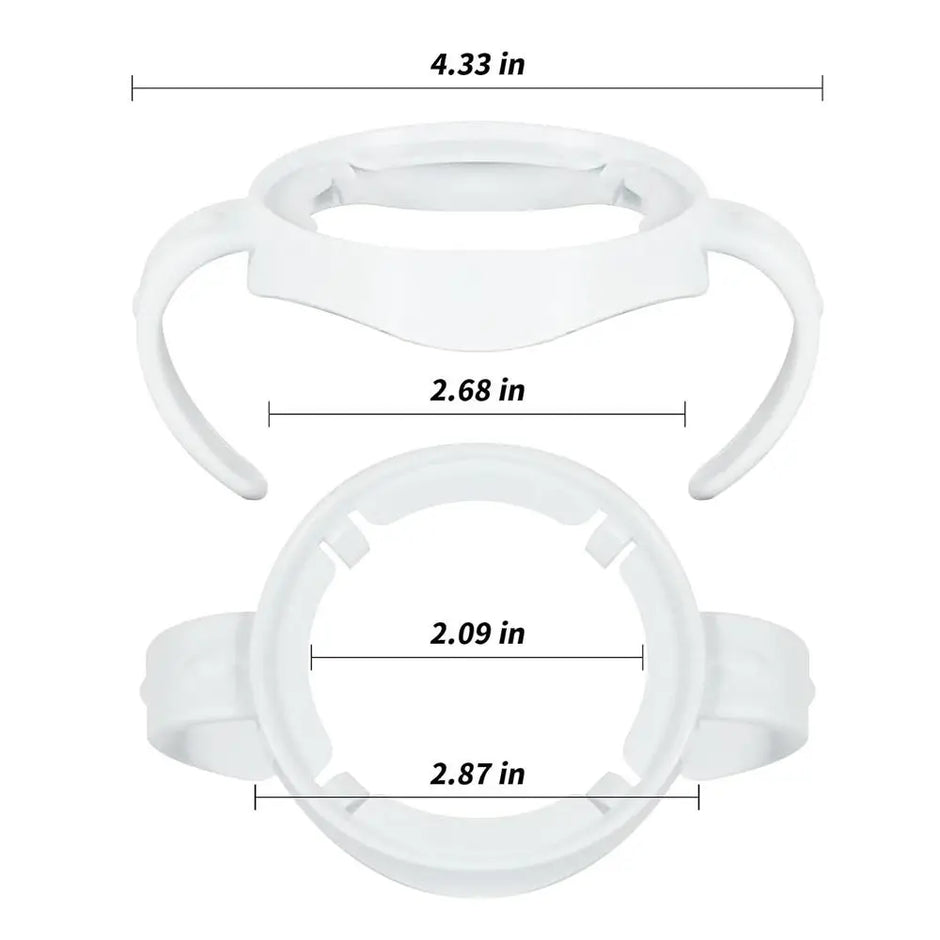 Easy Grip Baby Bottle Handles Safe Universal Baby Bottle Holder Durable Baby Feeding Bottle Accessories for Philips Avent