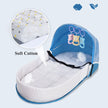 Battilo Baby Crib Multi-function Baby Bed Nest Baby Mosquito Net Foldable Baby Nest Bassinet Infant Sleep Portable Bed