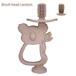 Animal Koala Safe Toddle Teether Chew Toy Teething Ring Infant Baby Silicone Training Toothbrush BPA Free Rodent Baby Accessorie